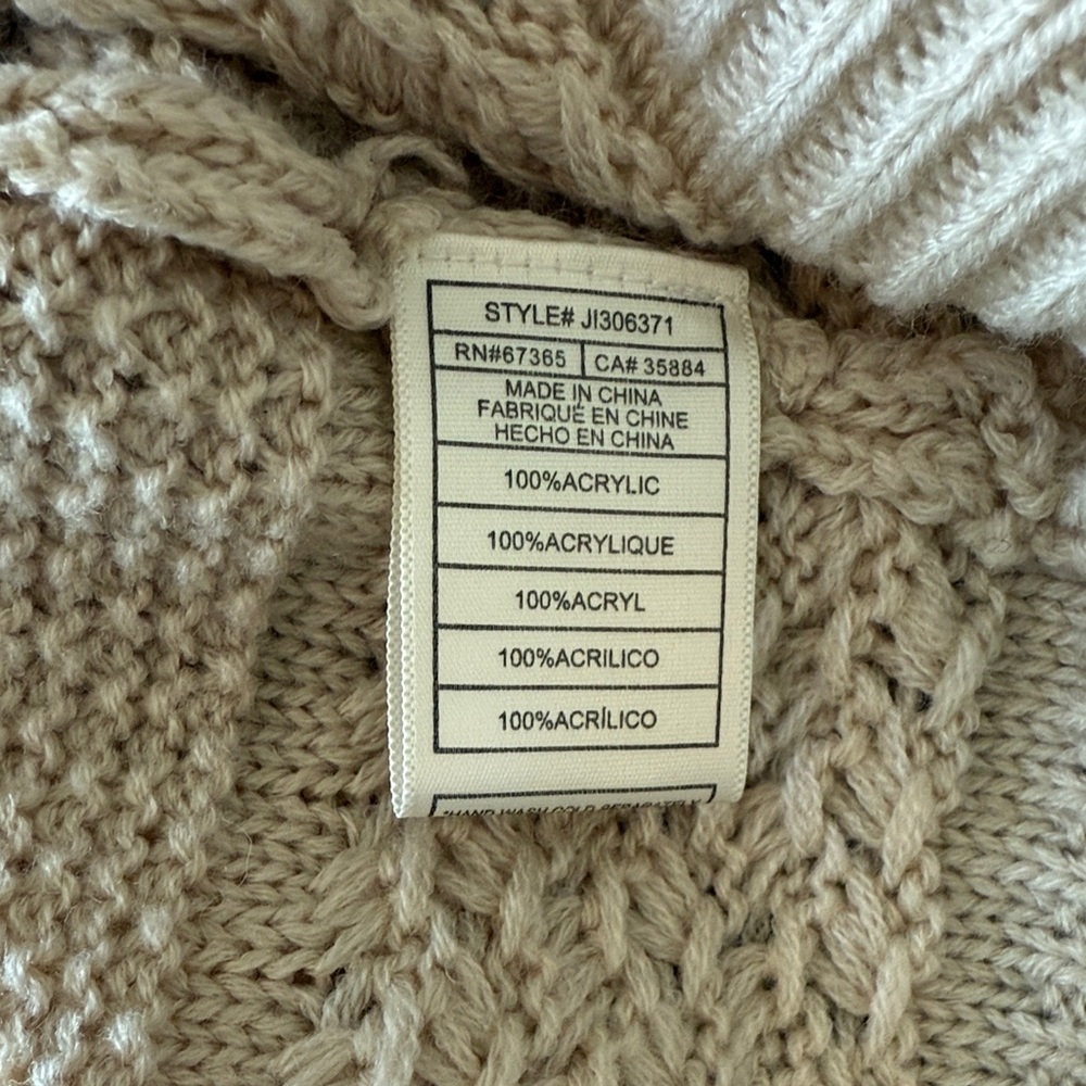 Jack by BB Dakota Tan Fringe Sweater - Picture 11 of 11